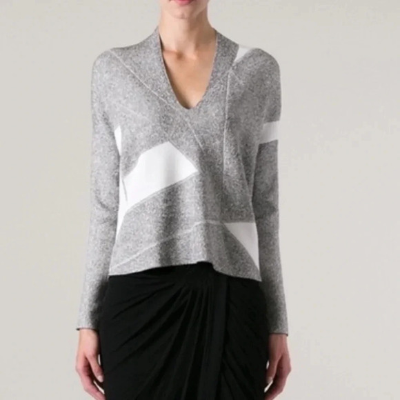 Helmut Lang geometric sweater - Picture 1 of 7